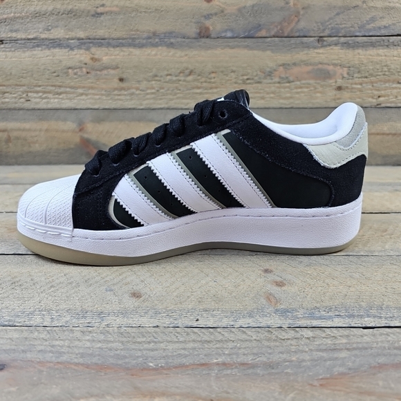 adidas Superstar XLG Essence Women's Shoes Core Black/Putty Grey/Cloud White - Picture 7 of 14